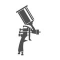 Spray Gun Icon Royalty Free Stock Photo