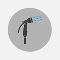 Spray gun icon. Watering equipment Royalty Free Stock Photo