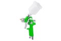 Spray gun isolated Royalty Free Stock Photo