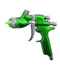 Spray gun isolated Royalty Free Stock Photo