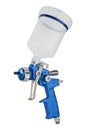 Spray gun isolated on white Royalty Free Stock Photo