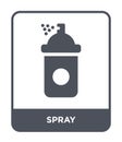 spray icon in trendy design style. spray icon isolated on white background. spray vector icon simple and modern flat symbol for Royalty Free Stock Photo