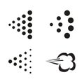 Spray icons set