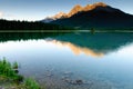 Spray Lakes Royalty Free Stock Photo