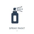 spray paint icon in trendy design style. spray paint icon isolated on white background. spray paint vector icon simple and modern Royalty Free Stock Photo