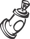 Spray Paint Vector Design Clipart Royalty Free Stock Photo