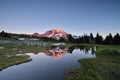 Spray Park, Mt. Rainier National Park Royalty Free Stock Photo