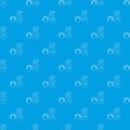 Spray pattern vector seamless blue