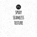 Spray, splash texture seamless vector pattern