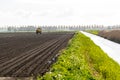 Sprayer on the field Royalty Free Stock Photo