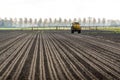 Sprayer on the field Royalty Free Stock Photo