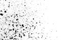 Spraypaint Splatter Dots Royalty Free Stock Photo