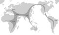 Spread Of Humankind Worldwide Map Dates Arrivals