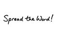Spread the Word Royalty Free Stock Photo