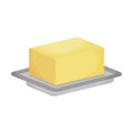 Spreadable butter vector