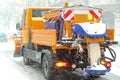 Spreader vehicle