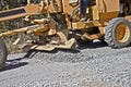 Spreading Gravel on a Road