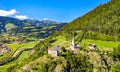 Sprechenstein Castle in South Tyrol, Italy