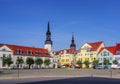 Spremberg square Royalty Free Stock Photo