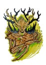 Spriggan a legendary creature from Cornish faery lore