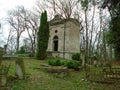 Spring on abandoned and ransacked Jewish Cemetery