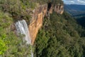 spring afternoon view of fitzroy falls at morton national park Royalty Free Stock Photo