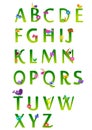 Spring alphabet