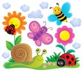 Spring animals and insect theme image 6