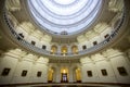 Spring, 2016 - Austin, Texas, USA - Texas State Capitol Building. The circular domed congressional corridors of Texas Royalty Free Stock Photo