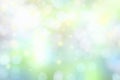 Spring blur,green bluue defocused background,natural bokeh Royalty Free Stock Photo