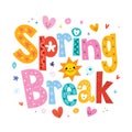 Spring break Royalty Free Stock Photo