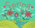 Spring card