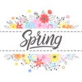 Spring card