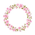 Spring card with Sakura flowers