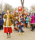 Spring carnival in Russia
