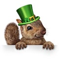 Spring Celebration Squirrel Royalty Free Stock Photo