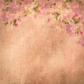 Spring Cherry Blossom Painting Royalty Free Stock Photo