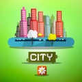 Spring City Vector