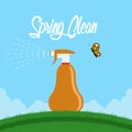 Spring clean concept image