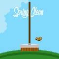 Spring clean concept image