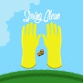 Spring clean concept image