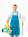 Spring cleaning Royalty Free Stock Photo