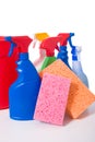 Spring Cleaning Supplies Royalty Free Stock Photo