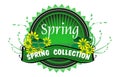 Spring collection badge