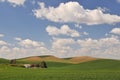 Spring Countryside scene in Colfax Royalty Free Stock Photo