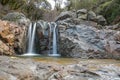 Spring Creek Waterfall Long Exposure Royalty Free Stock Photo
