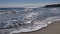 Spring day at the beach