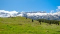 Spring day in the majestic Julian Alps, Friuli-Venezia Giulia, Italy Royalty Free Stock Photo