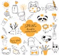 Spring doodle collection