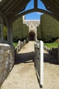 Spring, Duntisbourne Abbots church, Cotswolds, UK Royalty Free Stock Photo